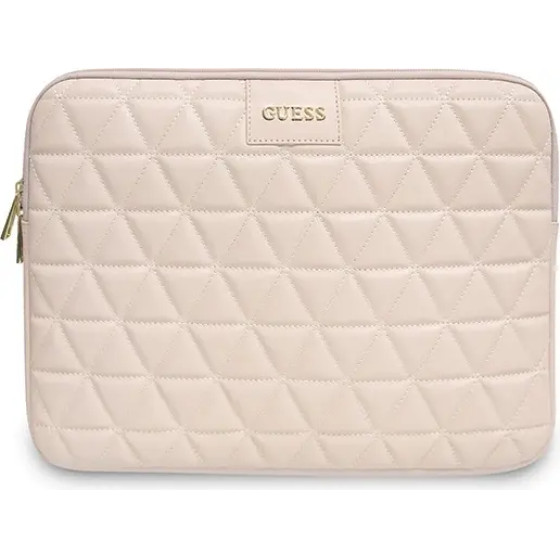 Guess Quilted Cover For a 13 Laptop - Pink - (GUE000796-0)