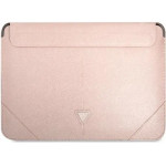 Guess Saffiano Triangle Logo Case For a 14 Laptop - Pink - (GUE001825-0)