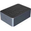 Orico 6646C3-C 4-Drive Docking Station With Offline Clone Function 2.5/3.5 Sata HDD/Ssd - Gray - (ORICO-6646C3-C-EU-GY-BP-HU)