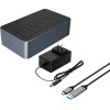 Orico 6656C3-C 5-Bay Docking Station With Offline Clone Function 2.5/3.5 Sata HDD/Ssd - Gray - (ORICO-6656C3-C-EU-GY-BP-HU)