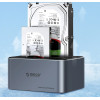 Orico 6656C3-C 5-Bay Docking Station With Offline Clone Function 2.5/3.5 Sata HDD/Ssd - Gray - (ORICO-6656C3-C-EU-GY-BP-HU)