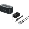 Orico 6819C3 Docking Station For 2.5/3.5 Sata HDD/Ssd - Black - (ORICO-6819C3-V1-EU-BK-BP-HU)