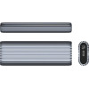 Orico AM2C3-G2 M.2 Nvme USB-C 3.2 Disk Drive - Gray - (ORICO-AM2C3-G2-GY-BP-HU)