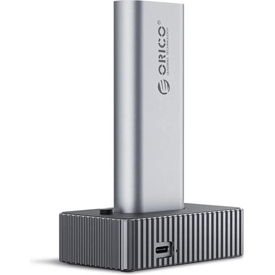 Orico IT18C3 Docking Station For M.2 NVMe/Sata Drive - Gray - (ORICO-IT18C3-GY-BP-HU)