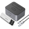 Orico IT28E-C 2-Disk Docking Station With M.2 Nvme 2.5/3.5 HDD/2.5 Ssd Clone Function - Gray - (ORICO-IT28E-C-EU-GY-BP-HU)