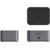 Orico IT28E-C 2-Disk Docking Station With M.2 Nvme 2.5/3.5 HDD/2.5 Ssd Clone Function - Gray - (ORICO-IT28E-C-EU-GY-BP-HU)
