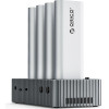Orico IT48N-C 4-Disk Docking Station With M.2 Nvme Clone Function - Gray - (ORICO-IT48N-C-EU-GY-BP-HU)