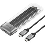Orico TXM2-C3 M.2 Nvme USB-C 3.2 10Gb/s Disk Drive - Gray - (ORICO-TXM2-C3-GY-BP-HU)