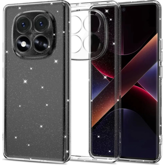 Tech-Protect Flexair Case For Xiaomi Redmi Note 14 Pro 5G / Poco X7 5G - Transparent - (27508-0)