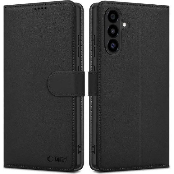 Tech-Protect Wallet Case For Samsung Galaxy A26 5G - Black - (27478-0)