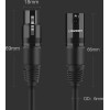 Ugreen AV130 66717 Audio Xlr (female) - Xlr (male) Cable For Microphone / Amplifier 2m - Black - (6957303827107)