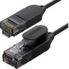 Ugreen Cable Internet Network Cable Ethernet Patchcord RJ45 Cat 6A Utp 1000MBps 2m Black (70334) - (70334-ugreen)