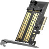 Ugreen Expansion Card Adapter Pcie 3.0 x4 To Ssd M.2 M-Key / M.2 B-Key Black (CM302) - (70504-ugreen)