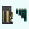 Ugreen Expansion Card Adapter Pcie 3.0 x4 To Ssd M.2 M-Key / M.2 B-Key Black (CM302) - (70504-ugreen)