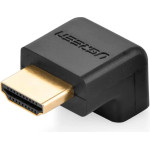 Ugreen Hdmi Adapter Angle Connector Bottom Black (20109) - (20109-ugreen)
