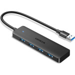 Ugreen Hub CM219 35574 With 4 USB-A 3.0 Ports And USB-A 3.0 Cable 1m - Black - (35574-ugreen)