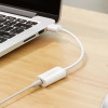 Ugreen US206 30712 USB-A (male) / 3.5 Mm Mini Jack (female) Adapter - White - (30712-ugreen)
