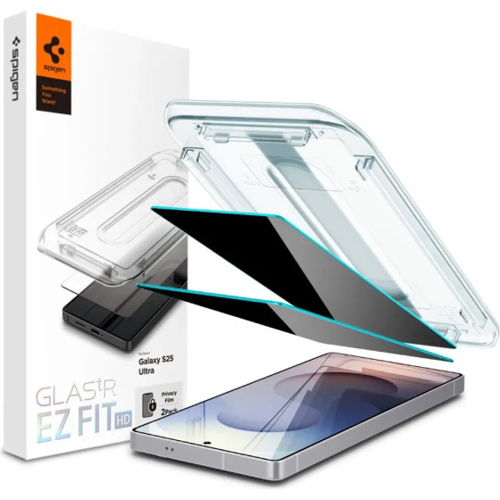 Spigen Glas.Tr Ez Fit Privacy 2-Pack For Samsung Galaxy S25 Ultra - (27352-0)