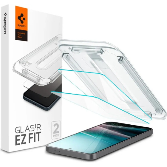 Spigen Glas.Tr Ez Fit Tempered Glass 2-Pack For Samsung Galaxy A36 5G - Transparent - (27528-0)