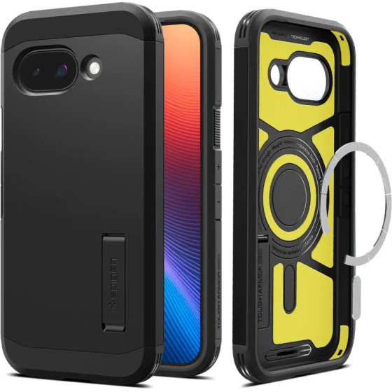 Spigen Tough Armor Mag Magsafe Case For Google Pixel 9A - Black - (27379-0)