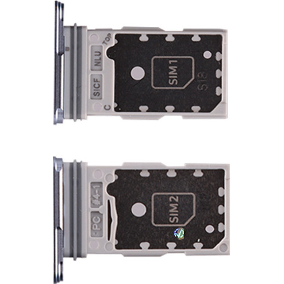 Samsung S25 5G S931/S25 Plus 5G S936 Dual Sim Card Holder Light Blue Original Service Pack - (GH98-49874C)