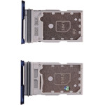 Samsung S25 5G S931/S25 Plus 5G S936 Dual Sim Card Holder Navy Original Service Pack - (GH98-49874D)