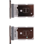 Samsung S25 Ultra 5G S938 Dual Sim Card Holder Grey Original Service Pack - (GH98-49811A)