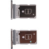 Samsung S25 Ultra 5G S938 Dual Sim Card Holder Silver Original Service Pack - (GH98-49811C)
