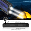 Solar Power Bank 8000mAh IP64 With Flashlight And Compass Output USB1 5V-2A/ USB2 5V-2A Max 2.1A Input Micro Usb 5V-2A Black OEM