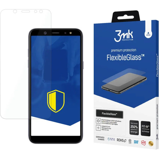 3MK Protection 3MK FlexibleGlass(TM) Hybrid Glass For Samsung Galaxy A6 - (107108-0)
