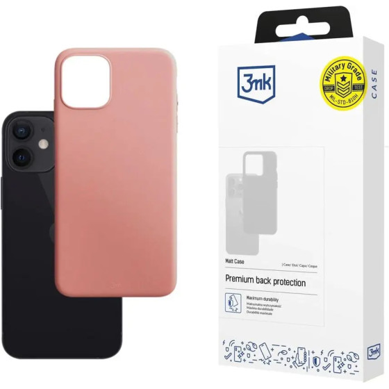 3MK Protection Apple Iphone 12 Mini - 3MK Matt Case Lychee - (108227-0)