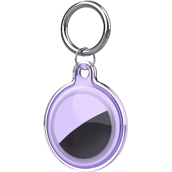 Hurtel Apple Airtag Case Waterproof - Purple - (WAT-05-0Y5S)