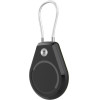 Hurtel Apple Airtag Case Waterproof With Steel Cable - Black + White (2 pieces) - (WAT-61-0Y3S)