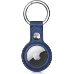 Hurtel Apple Airtag Pu Leather Case - Blue - (WAT-21-0Y2S)