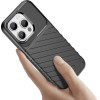 Hurtel Armored Iphone 15 Pro Thunder Case - Black - (Thunder Case Iphone 15 Pro BLACK)