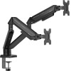 Anda Seat Monitor Arm / Stand A6D-2S Black Dual, Weight Capacity (Per Screen): 2-9kg - (AD-W-A6D-2S-BB)