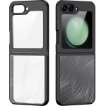 Dux Ducis Aimo Case For Samsung Galaxy Z Flip 6 - Black - (Dux Ducis Aimo Series - Samsung Z Flip 6)