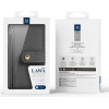 Dux Ducis Lawa Leather Case For Iphone 15 - Gray - (Case Lawa For Iphone 15 Grey)