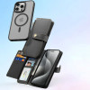 Dux Ducis Lawa Leather Case For Iphone 15 Pro - Black - (Case Lawa For Iphone 15 Pro Black)