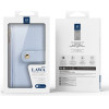 Dux Ducis Lawa Leather Case For Iphone 15 Pro - Blue - (Case Lawa For Iphone 15 Pro Light blue)