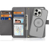 Dux Ducis Lawa Leather Case For Iphone 15 Pro - Gray - (Case Lawa For Iphone 15 Pro Grey)