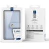 Dux Ducis Lawa Leather Case For Iphone 15 Pro Max - Blue - (Case Lawa For Iphone 15 Pro Max Light blue)