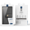 Dux Ducis Lawa Leather Case For Iphone 15 Pro Max - Gray - (Case Lawa For Iphone 15 Pro Max Grey)