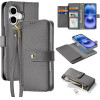 Dux Ducis Lawa Leather Case For Iphone 16 - Gray - (Case Lawa For Iphone 16 Grey)