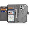 Dux Ducis Lawa Leather Case For Iphone 16 - Gray - (Case Lawa For Iphone 16 Grey)