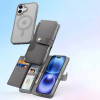 Dux Ducis Lawa Leather Case For Iphone 16 - Gray - (Case Lawa For Iphone 16 Grey)