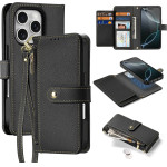 Dux Ducis Lawa Leather Case For Iphone 16 Pro - Black - (Case Lawa For Iphone 16 Pro Black)