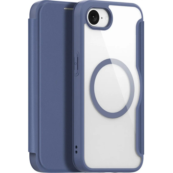 Dux Ducis Skin X Pro Case With Magsafe For Iphone 16e - Blue - (Case Skin X Pro For Iphone 16e Blue)