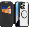 Dux Ducis Skin X Pro Iphone 16 Pro Case With Magsafe And Flip Cover - Black - (Dux Ducis Skin X Pro Apple Iphone 16 Pro Black)