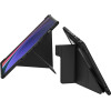 Nillkin Bumper Leather Case Pro Case For Samsung Galaxy Tab S9 Ultra - Black - (Nillkin Bumper Leather Case Pro Multi Angle Folding Style Sam Tab S9 Ultra)